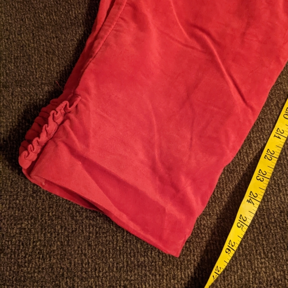 RSVP Talbots red velvet trousers - Picture 13 of 16